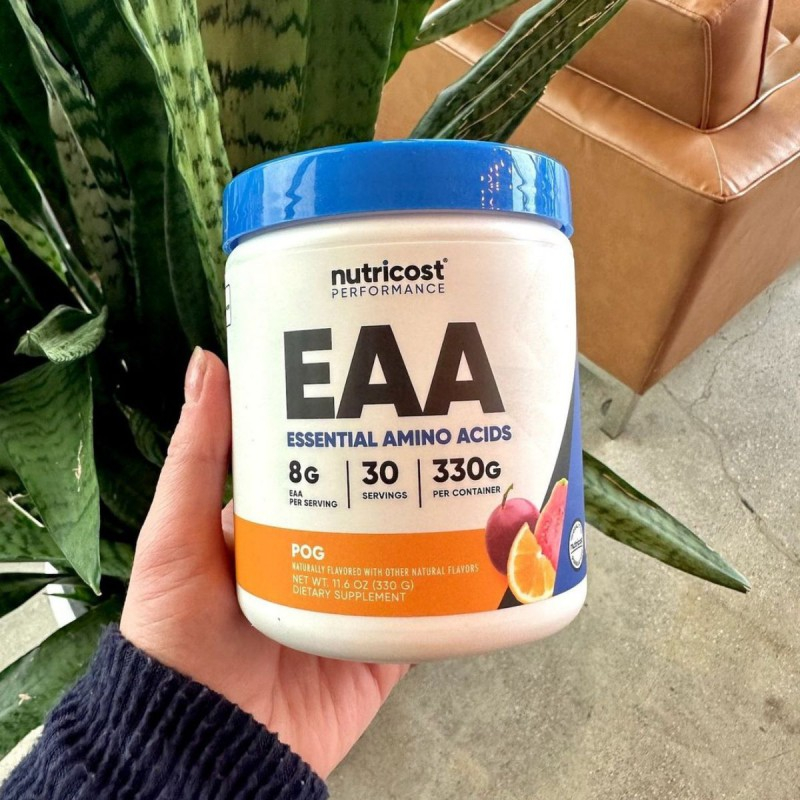EAA Nutricost (30 lần) tổng hợp protein, tinh thần tập trung tỉnh táo Chống Dị Hóa Cơ Bắp, Hồi Phục Nhanh, Tăng Sức Bền (9)