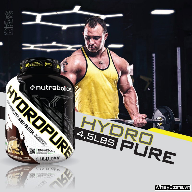 HydroPure Whey Protein Thủy Phân 100% 4,5 LBS (2,1kg) - Sữa Dinh Dưỡng Phát Triển Tăng Cơ, Giảm Mỡ Hiệu Quả, Tăng Cường (11)