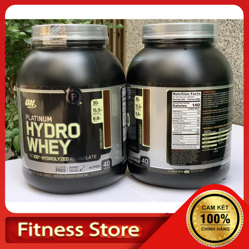 HydroWhey Protein Platinum ON 3.5lb (1.58kgs) 100% Siêu Tinh Khiết, Sữa Dinh Dưỡng Tăng Cân Tăng Cơ Giảm Mỡ (1)