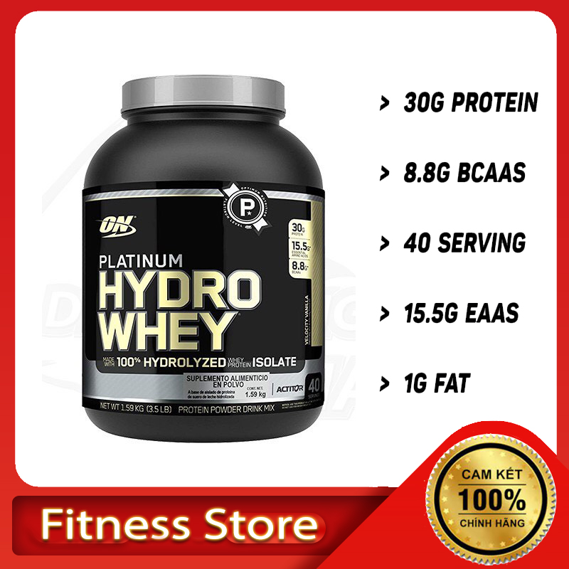 HydroWhey Protein Platinum ON 3.5lb (1.58kgs) 100% Siêu Tinh Khiết, Sữa Dinh Dưỡng Tăng Cân Tăng Cơ Giảm Mỡ (7)
