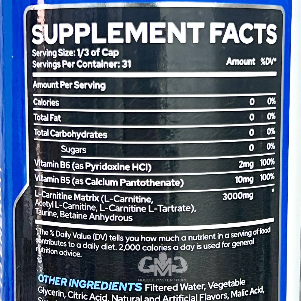 Raze L-Carnitine 3000 31 Lần Dùng Thực Phẩm Bổ Sung Hỗ Trợ Giảm Cân Đốt Mỡ chuyển hóa năng lượng, giảm mỡ hiệu quả (3)
