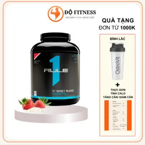 Rule 1 Whey Blend 5Lbs – Whey Protein 3 Nguồn, 24g Protein, Vị Ngon Giá Tốt