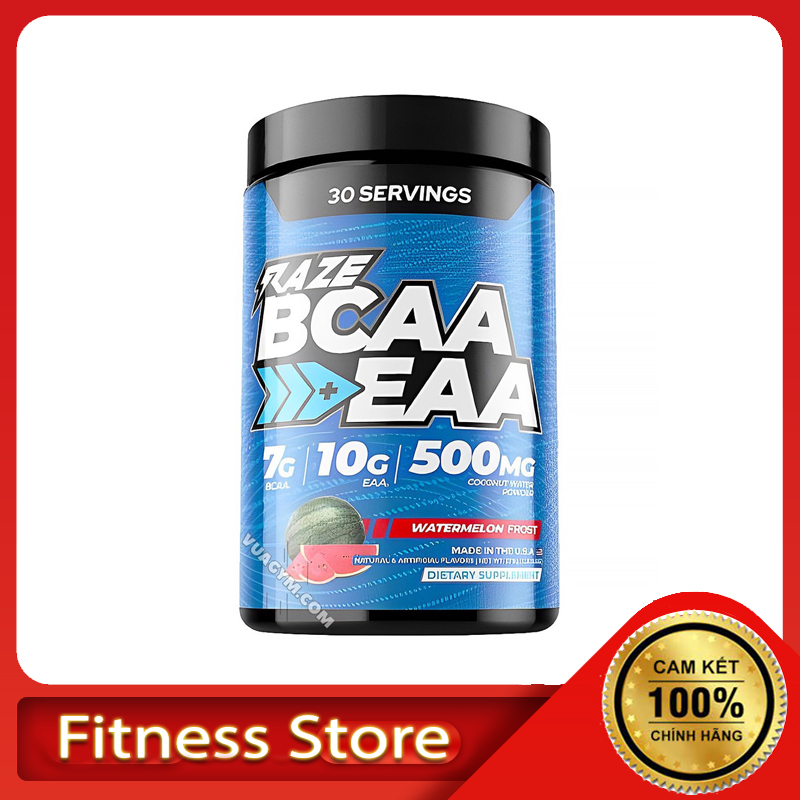 BCAA + EAA Raze 30 lần dùng 10g EAA 7g BCAA Thực Phẩm Phục Hồi và Xây Dựng Cơ Bắp hỗ trợ tăng sức bền và diện giải (1)