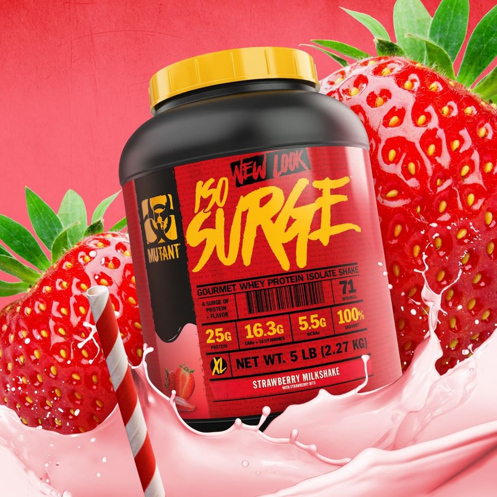 Iso Surge Mutant Whey Protein - 5LBS (2,3kg) Sữa Tăng Cơ Bổ Sung PROTEIN Chất Lượng, Vị Ngon, Phục Hồi Cơ Bắp (FreeShip) (9)