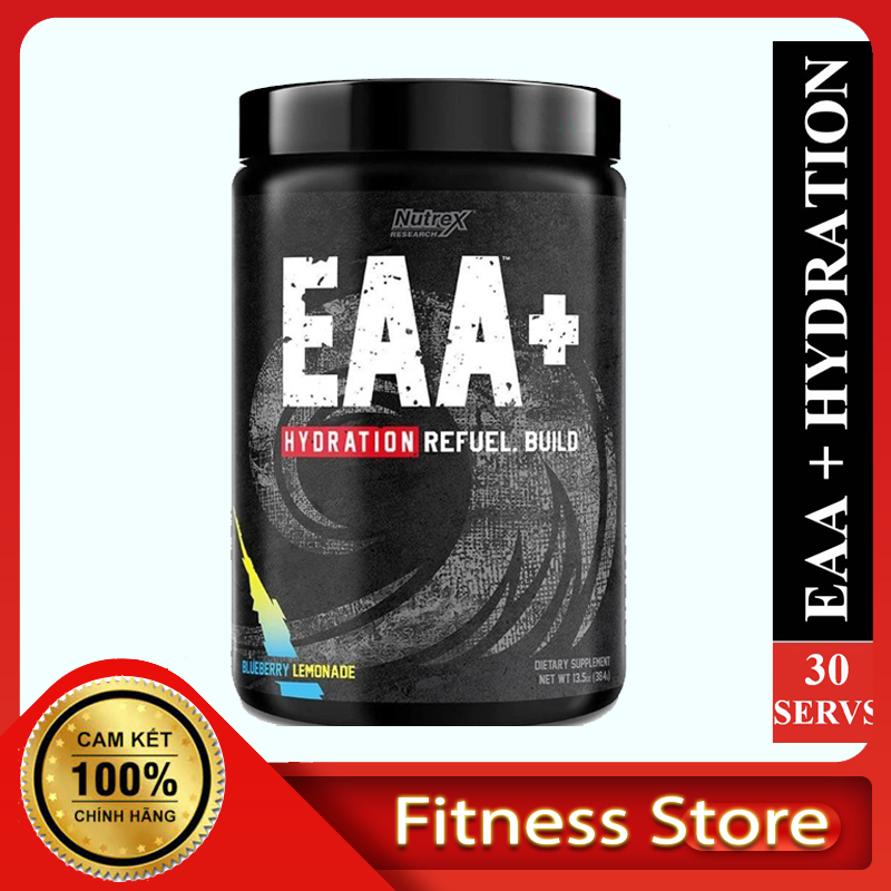NUTREX EAA + HYDRATION BCAA - 30 Lần Dùng PHỤC HỒI Cơ Bắp Nhanh Sau Khi Tập Thể Thao, Bổ Sung Điện Giải Bù Nước 100% Mỹ (10)