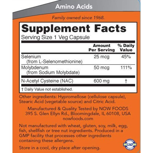 Viên Giải Độc Gan Mát Gan NAC Now 1000MG 120 Viên Tiêu độc Tăng cường chức năng gan (19)