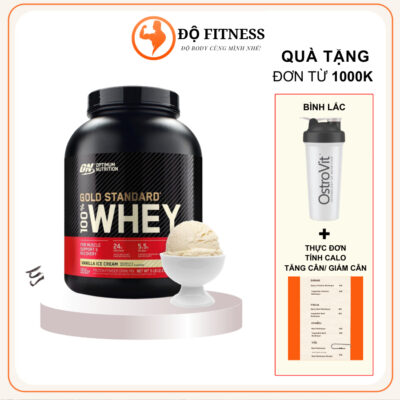 Whey Gold Standard 5Lbs (76 Lần Dùng) – ON Optimum Nutrition Chính Hãng