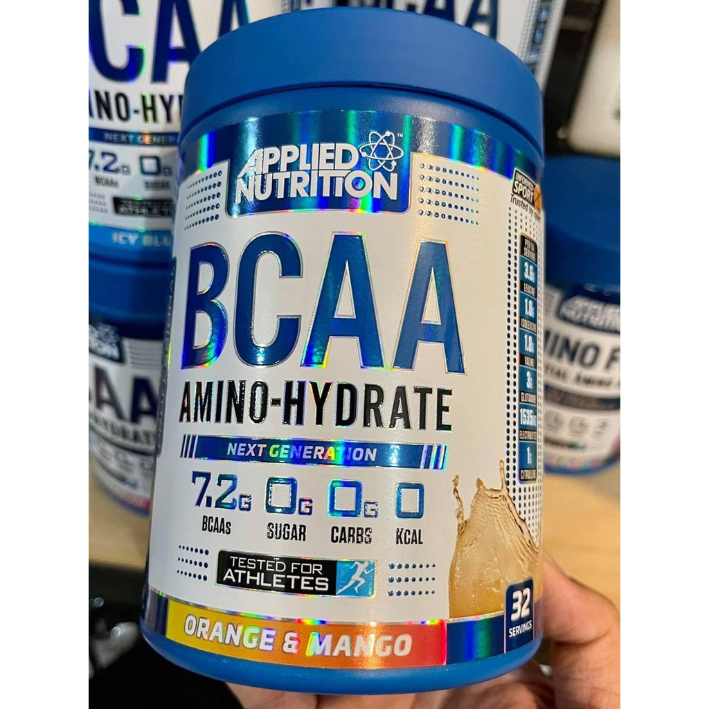 BCAA - Applied Nutrition Amino Hydrate 32 Lần - Hỗ Trợ Tăng Cơ Tăng Sức Bền Bổ sung điện giải Chống Dị Hóa Cơ Bắp Bcaas (13)