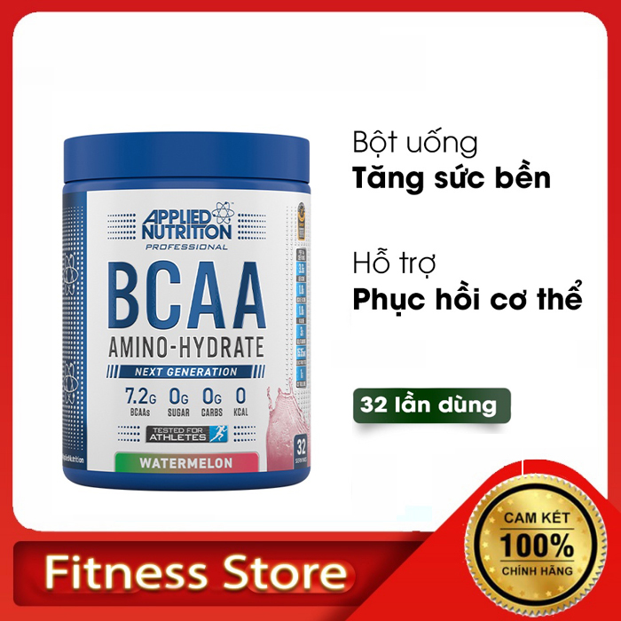 BCAA - Applied Nutrition Amino Hydrate 32 Lần - Hỗ Trợ Tăng Cơ Tăng Sức Bền Bổ sung điện giải Chống Dị Hóa Cơ Bắp Bcaas (2)