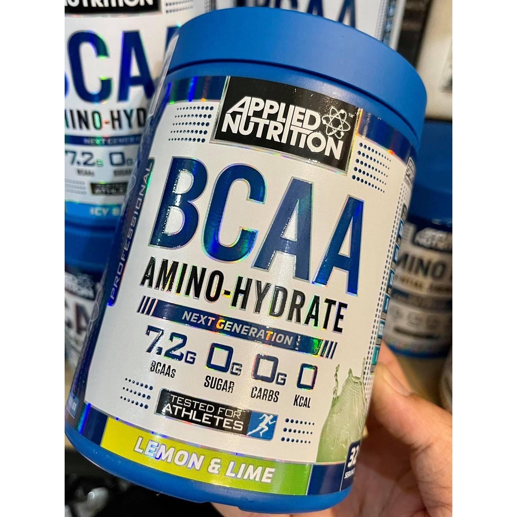 BCAA - Applied Nutrition Amino Hydrate 32 Lần - Hỗ Trợ Tăng Cơ Tăng Sức Bền Bổ sung điện giải Chống Dị Hóa Cơ Bắp Bcaas (20)