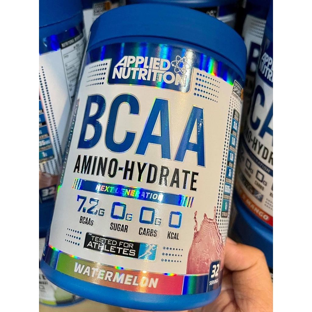 BCAA - Applied Nutrition Amino Hydrate 32 Lần - Hỗ Trợ Tăng Cơ Tăng Sức Bền Bổ sung điện giải Chống Dị Hóa Cơ Bắp Bcaas (3)