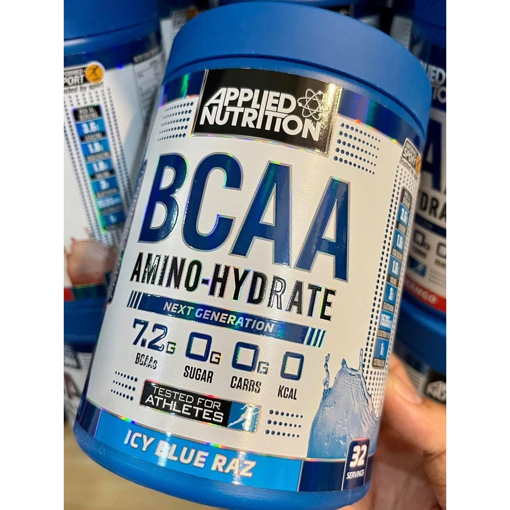 BCAA - Applied Nutrition Amino Hydrate 32 Lần - Hỗ Trợ Tăng Cơ Tăng Sức Bền Bổ sung điện giải Chống Dị Hóa Cơ Bắp Bcaas (4)