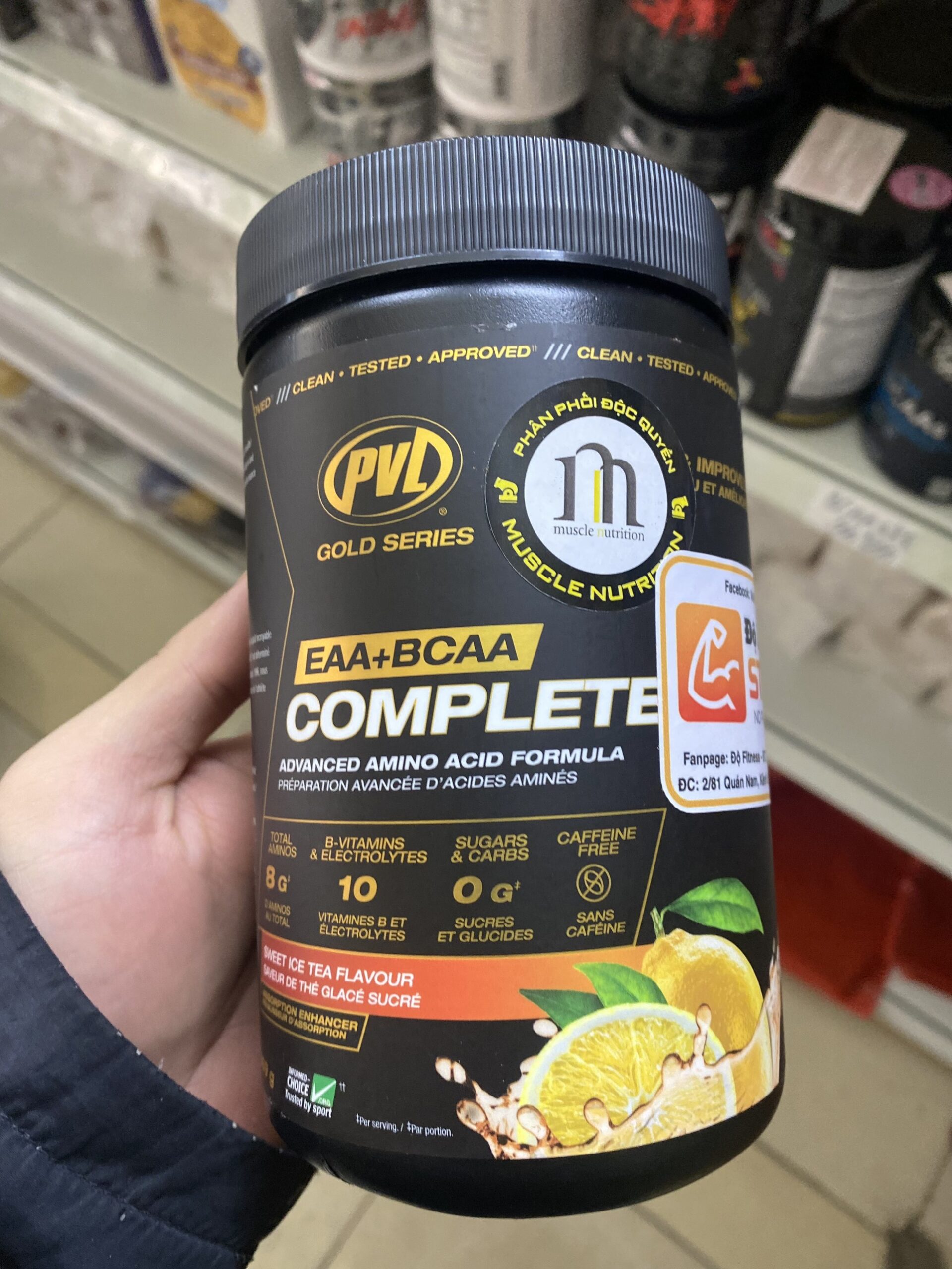 EAA + BCAA 30 Servings (330 gram) PVL - Cung cấp điện giải phục hồi và phát triển cơ bắp, hỗ trợ sức bền chống dị hoá cơ (3)