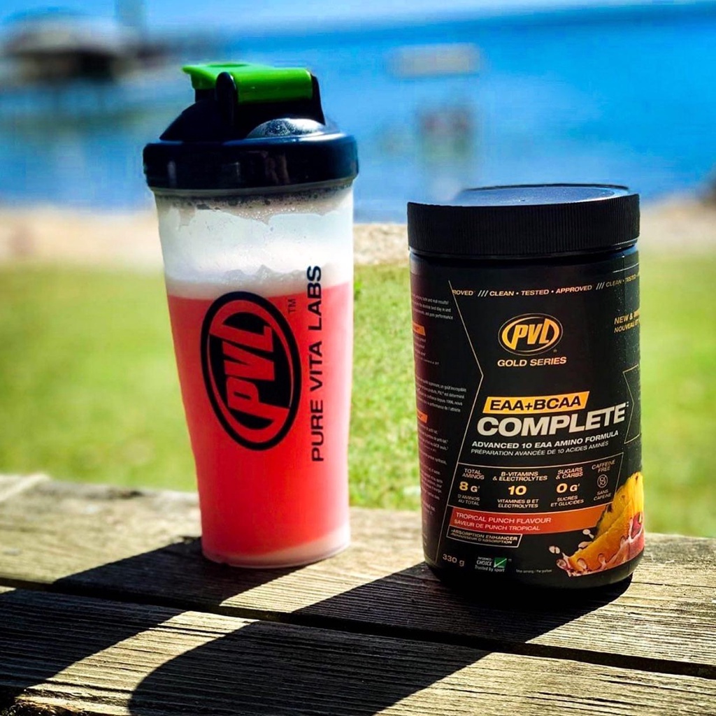 EAA + BCAA 30 Servings (330 gram) PVL - Cung cấp điện giải phục hồi và phát triển cơ bắp, hỗ trợ sức bền chống dị hoá cơ (30)