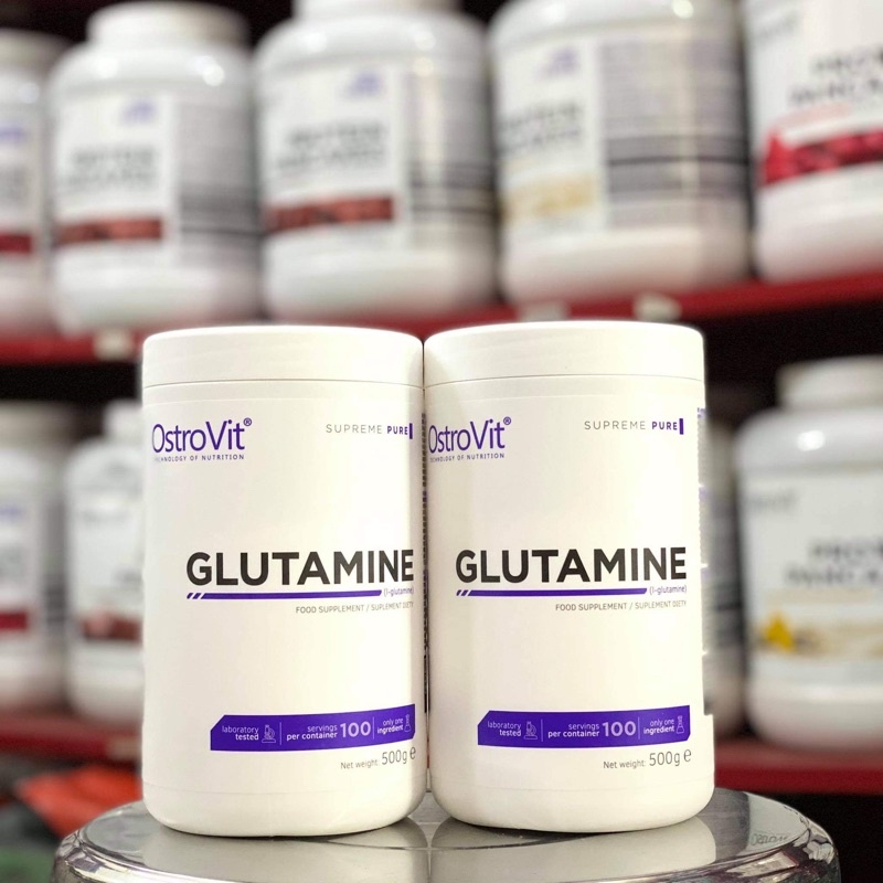 Glutamine Ostrovit 500g (100 LẦN DÙNG) Phục Hồi Giảm Đau Nhức, Chống Mất và Phát Triển Cơ Bắp, Hỗ trợ Tăng cơ, Đốt Mỡ (5)