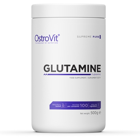 Glutamine Ostrovit 500g (100 LẦN DÙNG) Phục Hồi Giảm Đau Nhức, Chống Mất và Phát Triển Cơ Bắp, Hỗ trợ Tăng cơ, Đốt Mỡ (9)