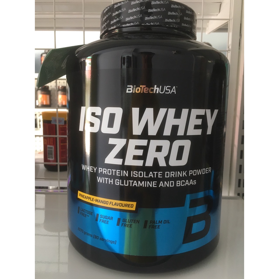 ISO WHEY ZERO BiotechUSA 2.27Kg Isolate Cao Cấp - Sữa Tăng Cơ, Giảm Mỡ, Hỗ Trợ Phát Triển Cơ Bắp Hiệu Quả, Vị Thơm Ngon. (10)