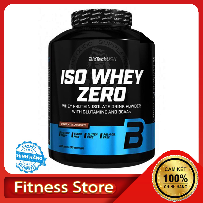 ISO WHEY ZERO BiotechUSA 2.27Kg Isolate Cao Cấp - Sữa Tăng Cơ, Giảm Mỡ, Hỗ Trợ Phát Triển Cơ Bắp Hiệu Quả, Vị Thơm Ngon. (2)
