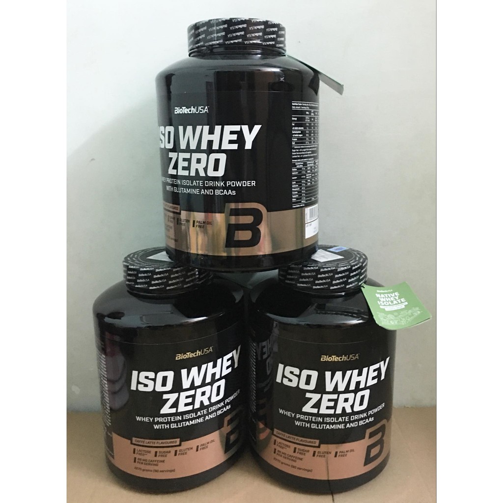 ISO WHEY ZERO BiotechUSA 2.27Kg Isolate Cao Cấp - Sữa Tăng Cơ, Giảm Mỡ, Hỗ Trợ Phát Triển Cơ Bắp Hiệu Quả, Vị Thơm Ngon. (7)