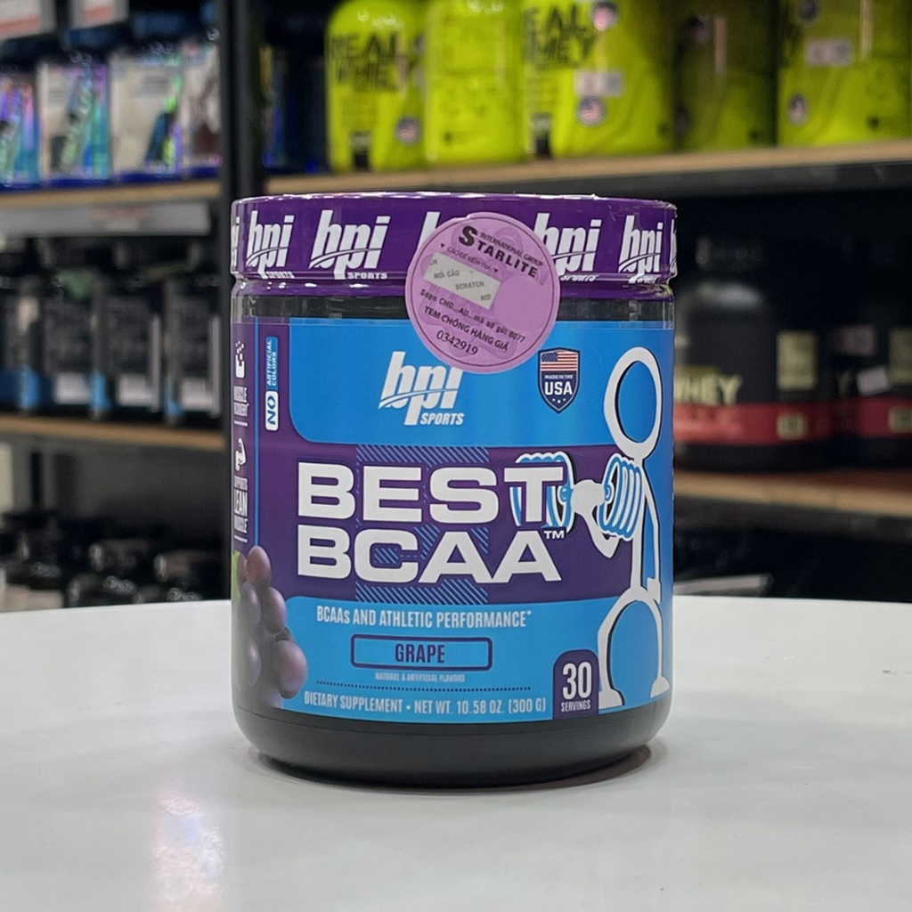 BCAA Best BPI - 30 lần dùng Chống Dị Hóa Cơ Bắp Phục Hồi Cơ, hỗ trợ tăng cơ (19)
