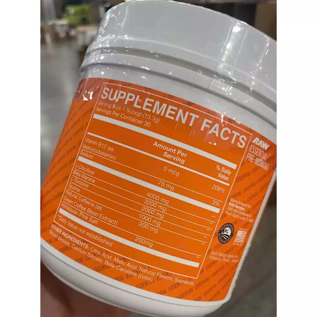CBUM Pre Workout (30 Lần) Hỗ Trợ Tăng Sức Mạnh, Tập Trung, Tỉnh Táo,Tăng Sức Bền Trong Luyện Tập (4)