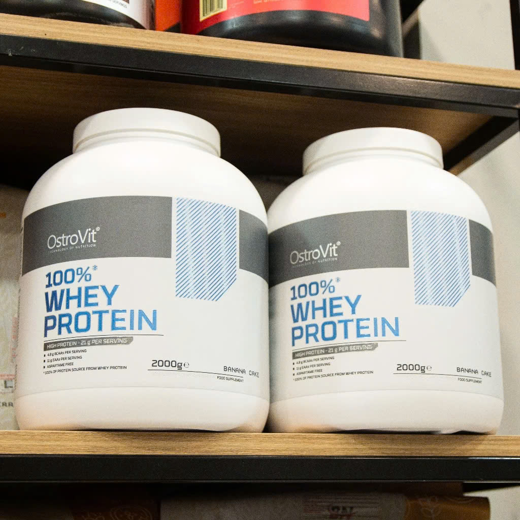 Whey Protein Ostrovit (2kg) 66 Lần Dùng Bổ Sung Protein Hỗ Trợ Cơ Bắp, vị ngon đa dạng (6)