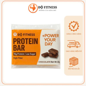 Bánh Protein Bar 50g - Độ Fitness. ăn phụ, ăn vặt, bổ sung dinh dưỡng protein, tiện lợi.