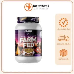Bột Đạm Whey Farm fed (920g) PROTEIN ISOLATE - 28 lần dùng Axe & Sledge