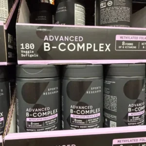 Viên uống Vitamin B tổng hợp (180 viên) Sports Research Advanced B-Complex