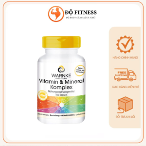 Viên uống tổng hợp Vitamin & Mineral Warnke Komplex hộp 100 viên hỗ trợ tăng sức đề kháng