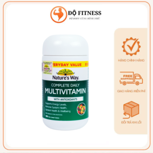 Viên uống NATURE'S WAY Complete Daily Multivitamin Bổ Sung Vitamin và Khóang Chất (Hộp 100 viên)