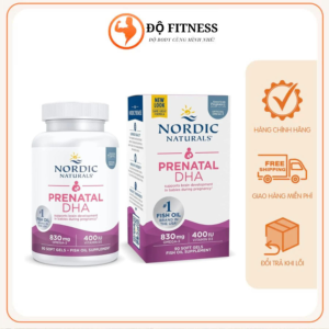 [HÀNG NHẬP KHẨU CÓ TEM DATE XA] Viên uống bổ sung DHA bầu Nordic Natural Prenatal cho mẹ bầu và sau sinh 90 viên