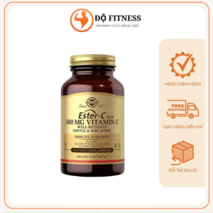 Viên Uống Solgar Ester-C Plus-Vitamin C Thế Hệ Mới,Không Kích Ứng Dạ Dày,Hấp Thu Nhanh [50 viên]