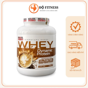 Bột Whey Medi Evil Dynamic 2kg - 66 lần dùng - Hỗ trợ phát triển cơ - Salted Caramel
