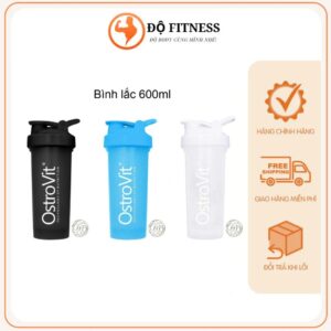 Bình Lắc Whey Tập Gym 600ml