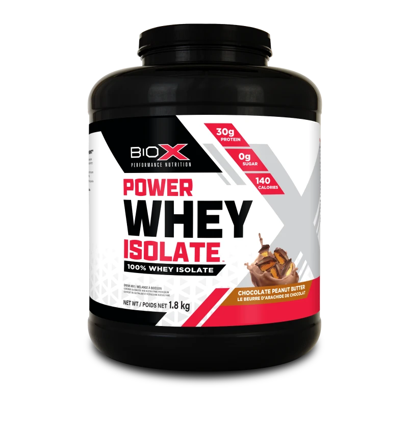 BioX Power Whey Isolate 1,8kg vị Chocolate Peanut Butter
