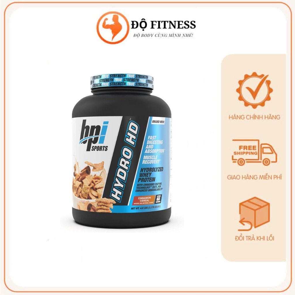 BPI Sports Hydro HD 4.8Lbs (69 Lần Dùng)