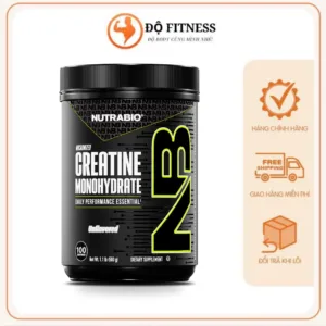 Creatine NutraBio 500g không vị – Độ Fitness