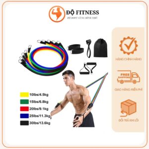Dây Kéo Cao Su Đàn Hồi Tập Gym