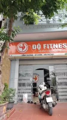 Mặt tiền cửa hàng Độ Fitness tại 27 Đào Nhuận, Kênh Dương, Lê Chân, Hải Phòng