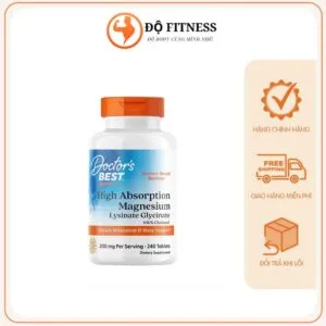 Doctor's Best High Absorption Magnesium (120 / 240 Viên)
