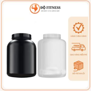 Hộp Rỗng 2,3kg Đựng Bột Whey, Mass