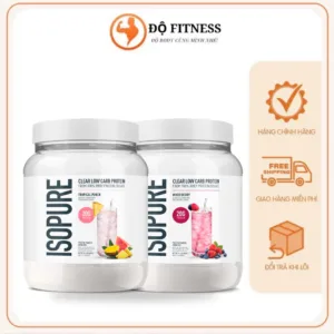 Isopure Clear Whey 400g 16 lần dùng – Độ Fitness