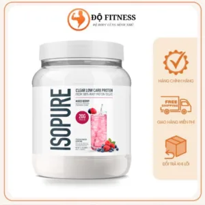 Isopure Clear Whey vị Mixed Berry 400g – Độ Fitness