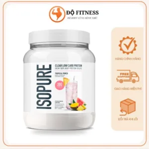 Isopure Clear Whey vị Tropical Punch 400g – Độ Fitness