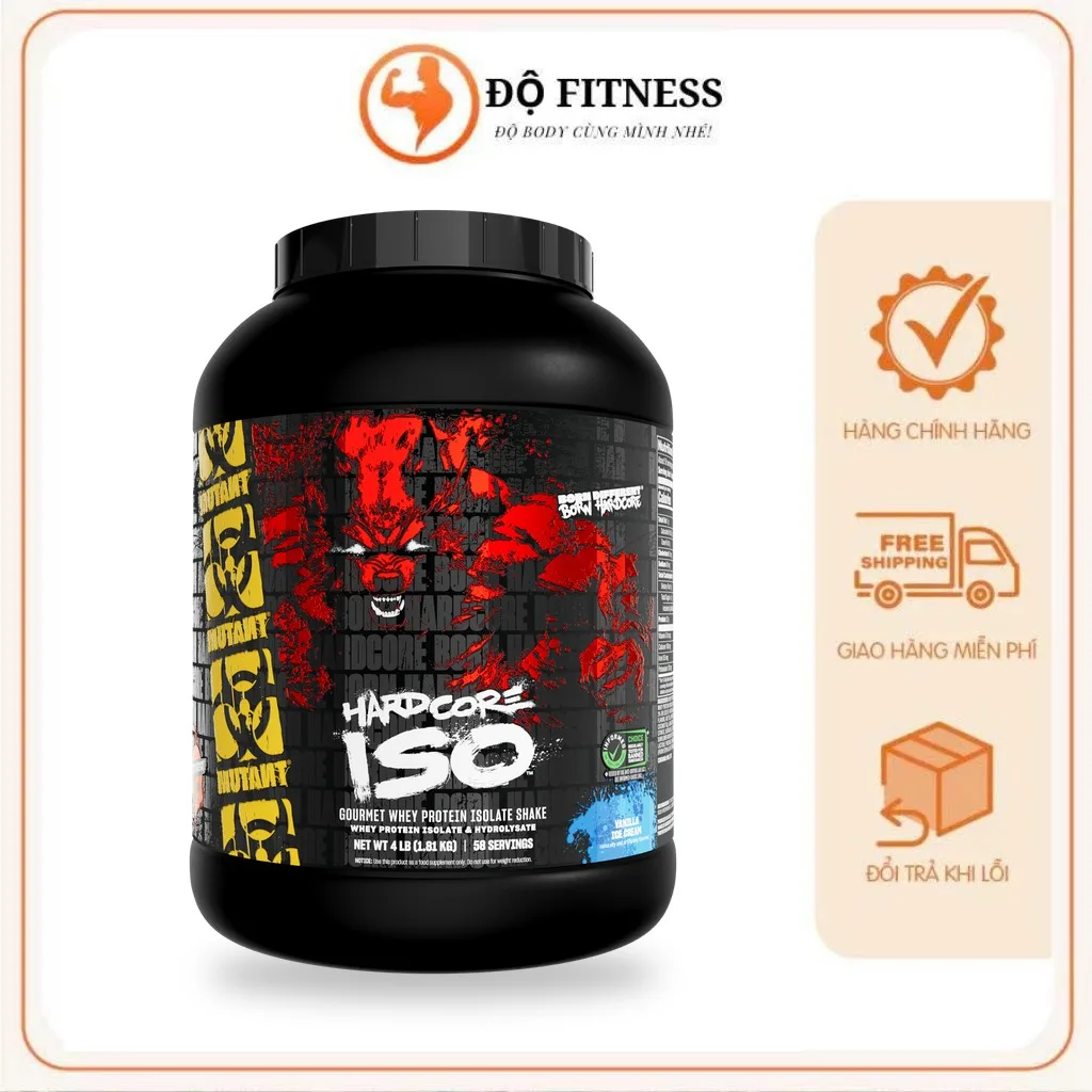 Mutant Hardcore ISO vị Vanilla Ice Cream – Độ Fitness