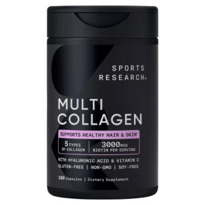 Sports Research Multi Collagen Complex 180 viên