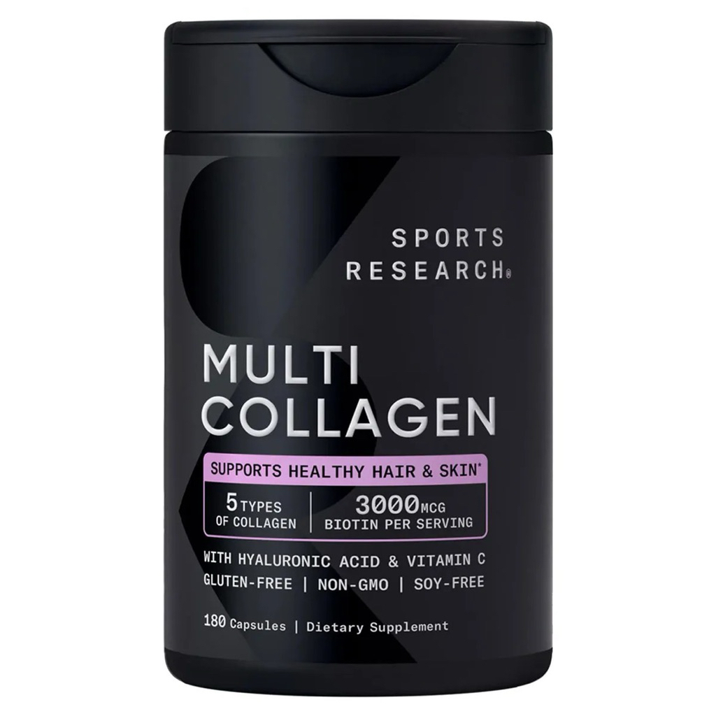 Sports Research Multi Collagen Complex 180 viên