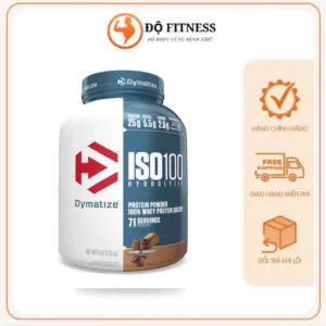 Dymatize ISO 100 5Lbs / 1,4Lbs chính hãng – Độ Fitness