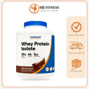 Nutricost Whey Protein Isolate 5Lbs chính hãng – Độ Fitness